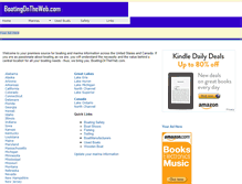 Tablet Screenshot of boatingontheweb.com